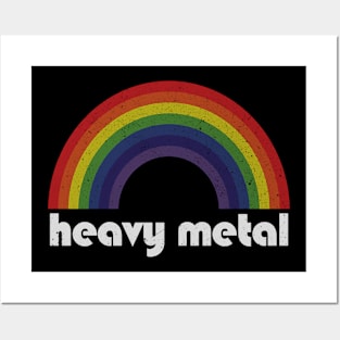 Heavy Metal - Rainbow Vintage Posters and Art